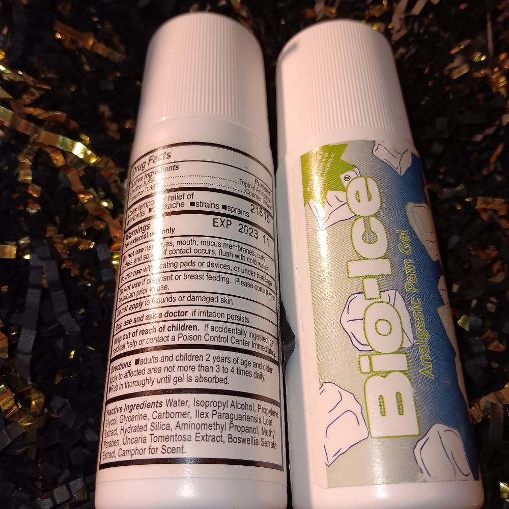 Emsi Bio Ice temporary relief of pain, arthritis and sprains